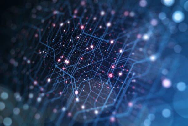 futuristic circuit background