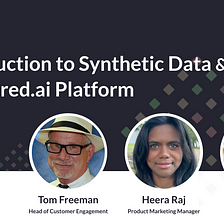 introduction to synthetic data