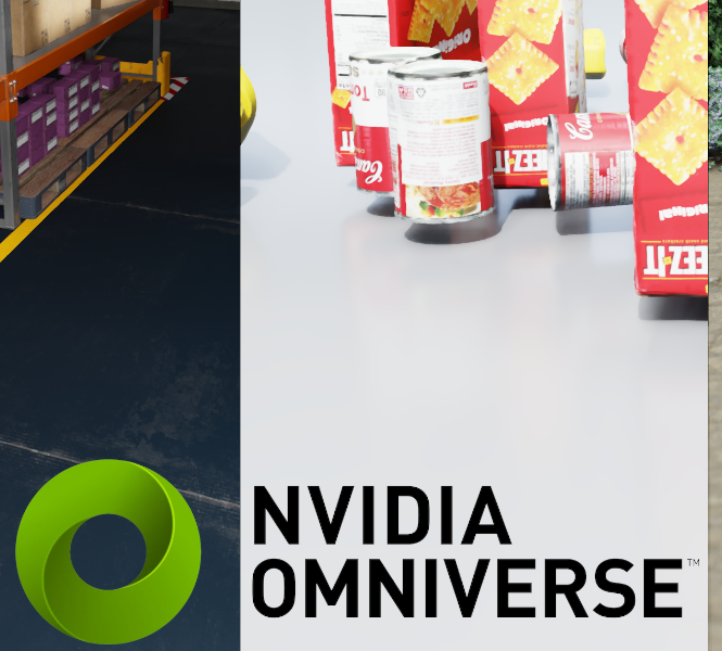 NVIDIA Omniverse tutorial scenes in Rendered.ai