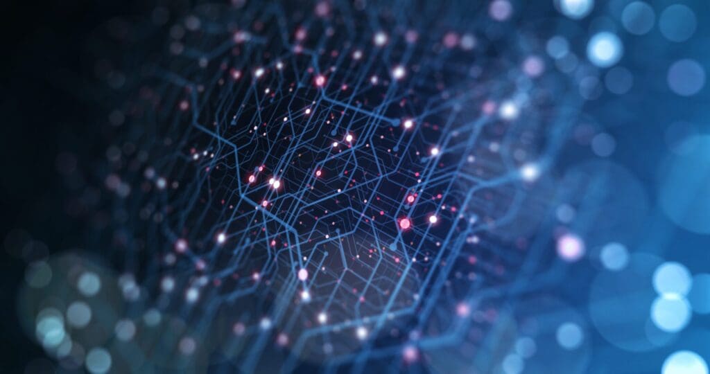 futuristic circuit background