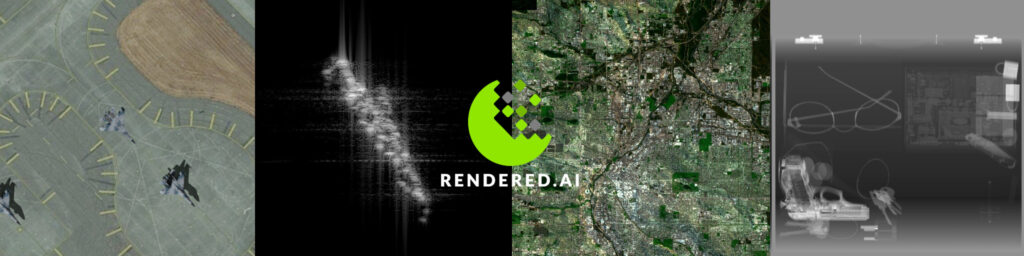 Synthetic computer vision images generated with Rendered.ai