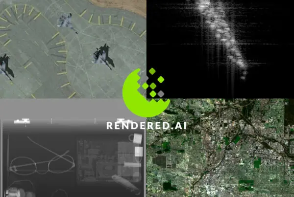 Synthetic computer vision images generated with Rendered.ai