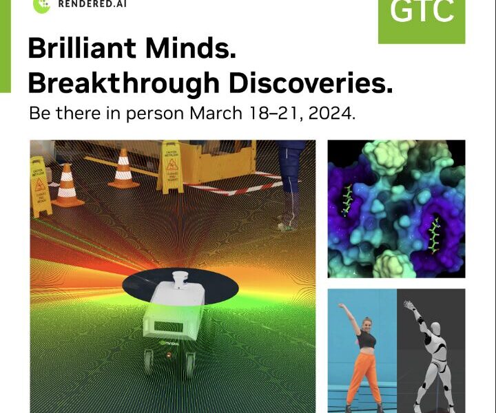 Rendered.ai at NVIDIA GTC 2024: Unleashing the Power of Synthetic Data with NVIDIA Omniverse, Rendered.ai