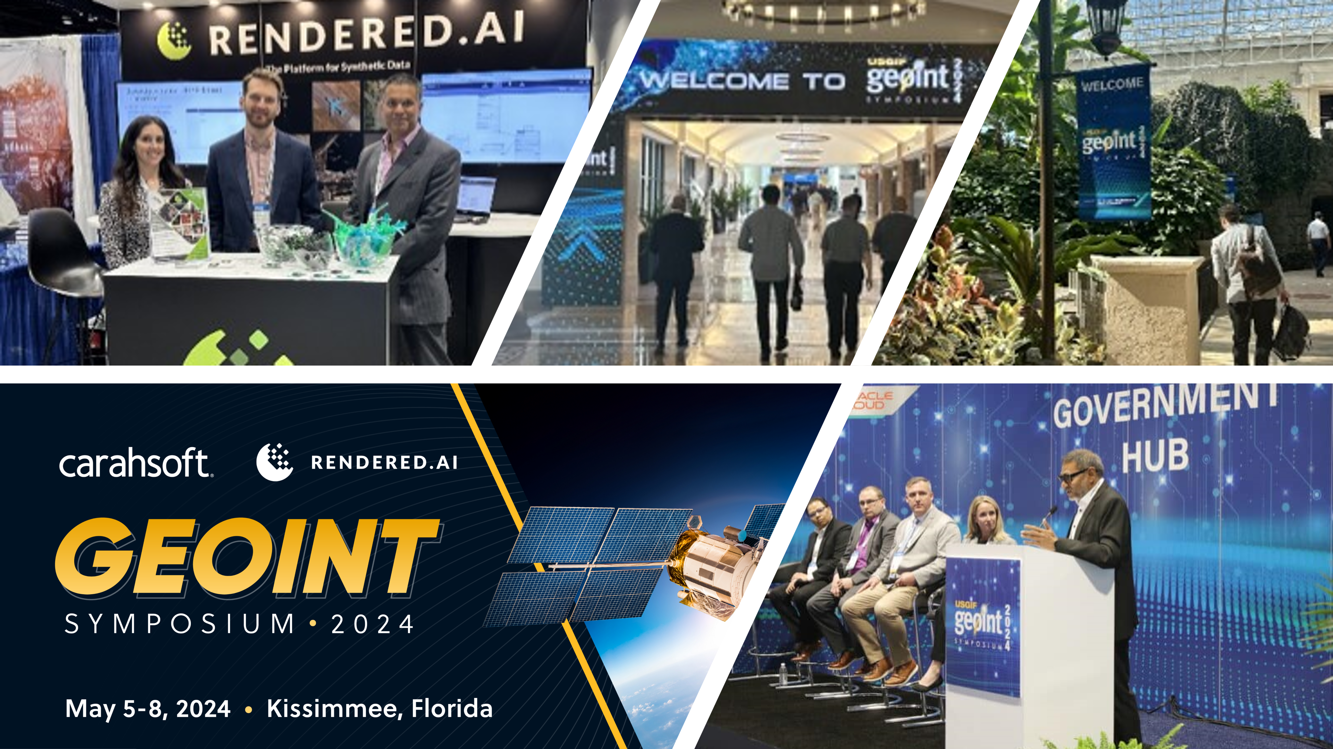 Rendered.ai at the USGIF's GEOINT 2024 Symposium