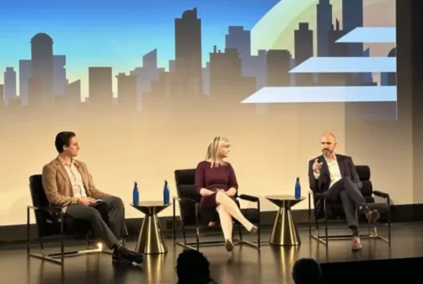 Rendered.ai CEO participates in a panel discussion at the Space Capital Summit.