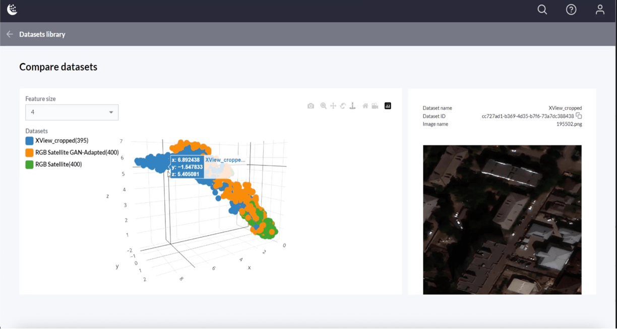 Rendered.ai Platform Tutorial: Comparing Image Datasets with UMAP Analysis