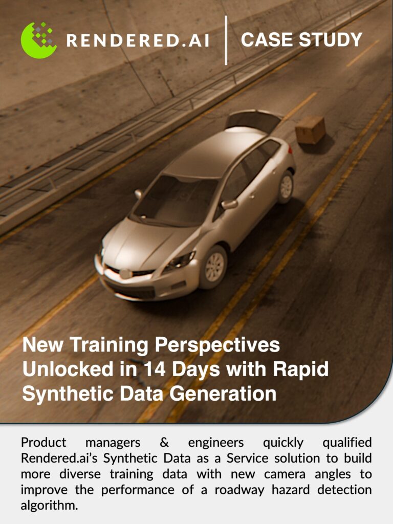 Synthetic data generation to train automatic incident detection systems.