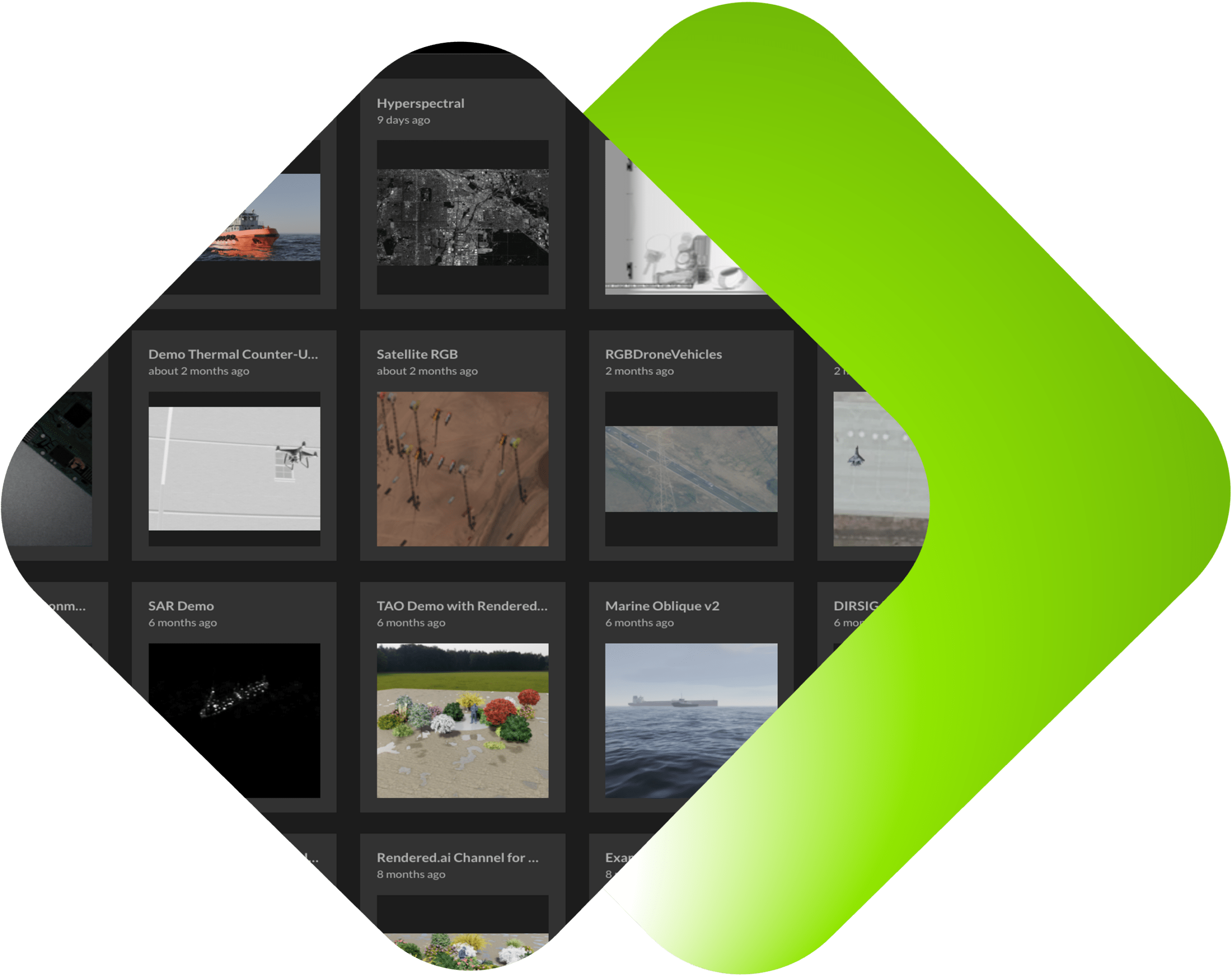 Rendered.ai computer vision data engineering platform as a service and synthetic data generator.
