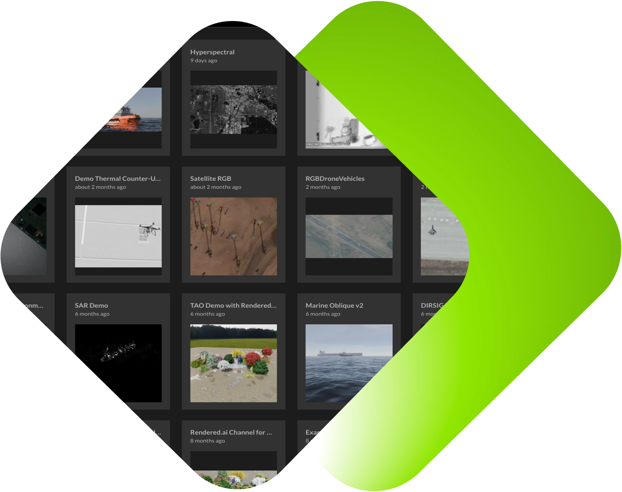 Rendered.ai computer vision data engineering platform as a service and synthetic data generator.