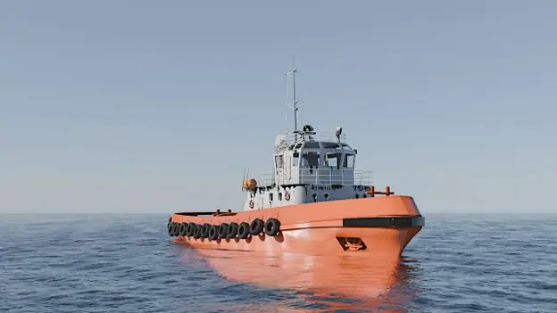 Maritime vessel classification AI trained with customized synthetic data.