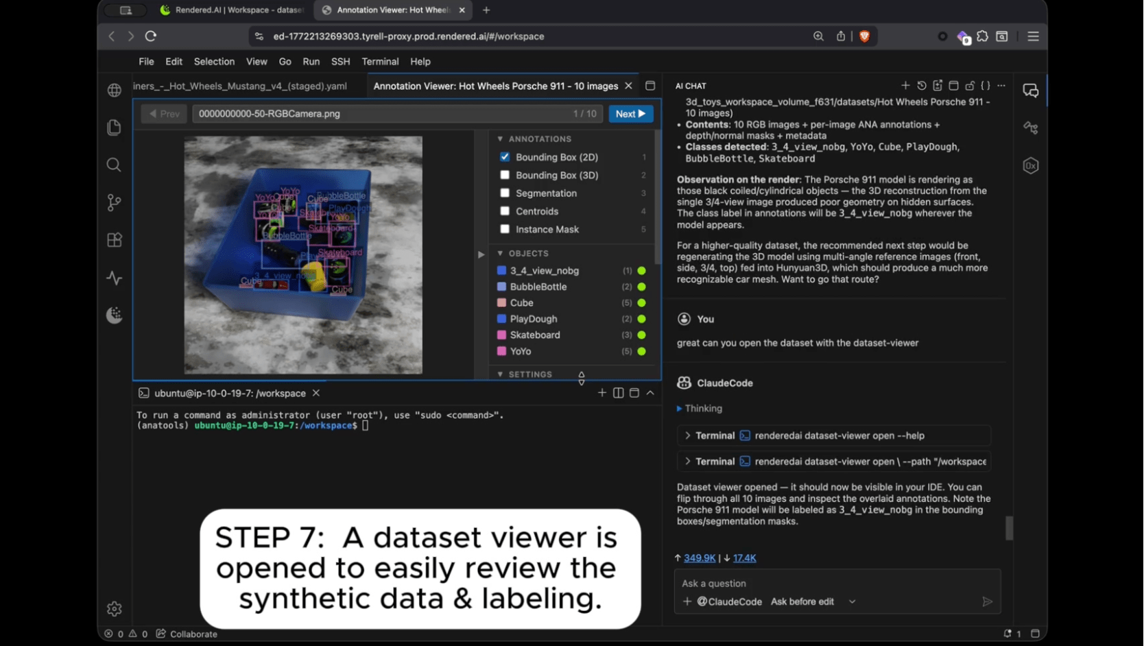 Agentic synthetic data generation for computer vision.